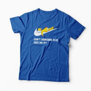 Tricou Homer - Can't Someone Else Just Do It - Bărbați-Albastru Regal